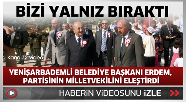 Bizi yalnız bıraktı