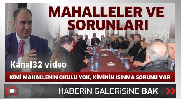 Mahalleler ve sorunları