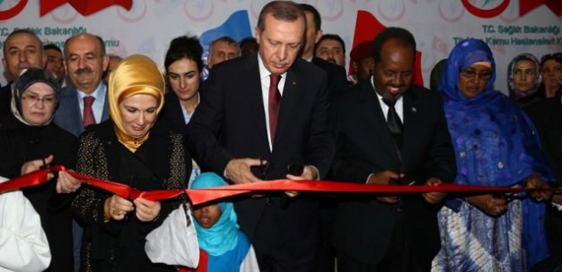 Erdoğan Somali'de hastane açılışı yaptı