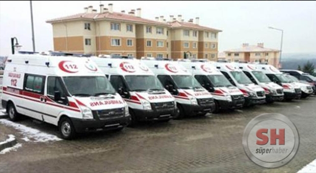 SAĞLIK BAKANLIĞI’NDAN 7 ADET AMBULANS