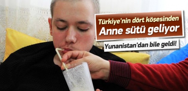 Türkiye'nin heryerinden anne sütü geliyor