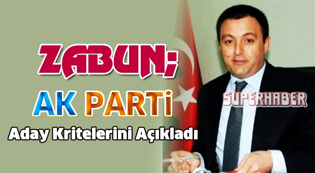 İşte AK Parti'nin adaylık kriteri