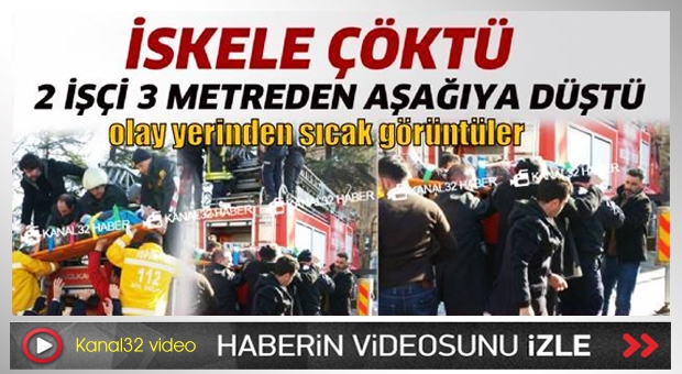 İskele kırıldı…