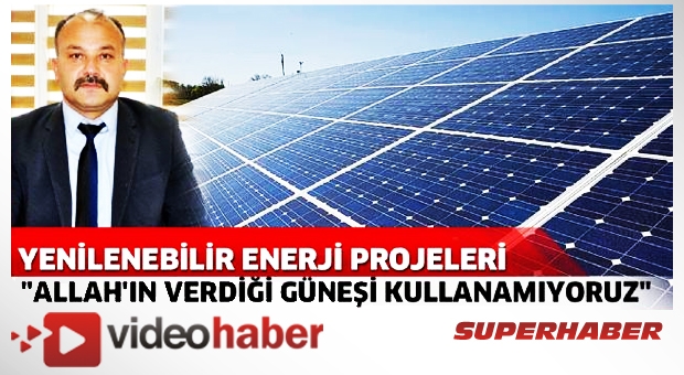 Isparta'da Yenilenebilir enerji projeleri