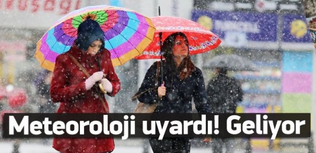 Akdeniz Bölgesi için Meteorolojik Uyarı !