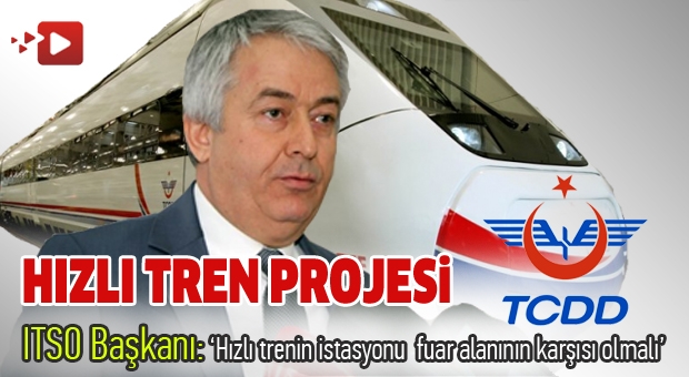 Isparta'da Hızlı Tren Projesi