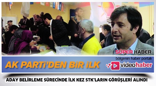 Isparta'da AK Parti'den bir ilk