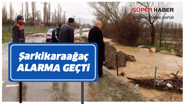 Şarkikaraağaç alarma geçti