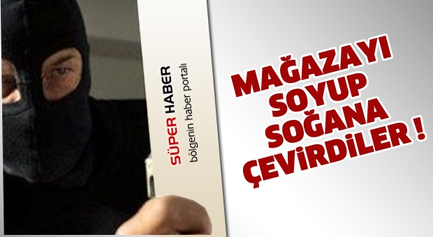 Hırsızları Güvelik Kamerası Kaydetti