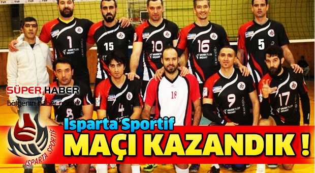 Isparta Sportif Son Maçını Kazandı