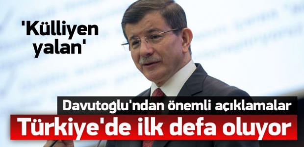 Davutoğlu'ndan canlı yayında önemli açıklamalar