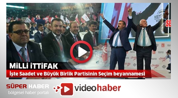 Milli ittifak Aday Toplantısı Yapıldı