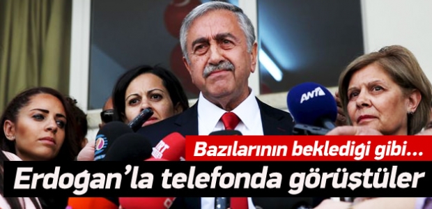 KKTC Cumhurbaşkanı Akıncı, Erdoğan ile görüştü