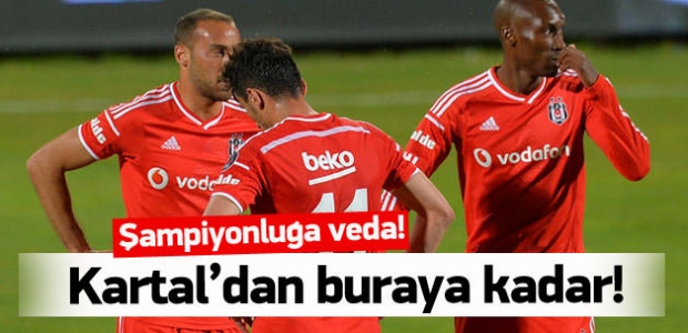 Kartal'dan şampiyonluğa veda!