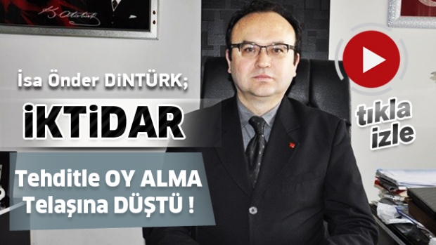 İktidar, tehditle oy alma telaşına düştü