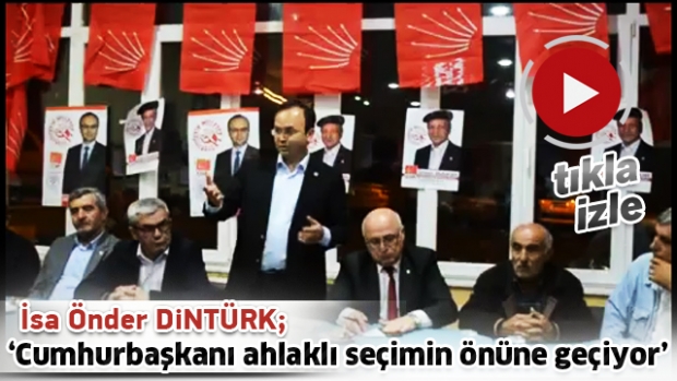 Cumhurbaşkanı ahlaklı seçimin önüne geçiyor