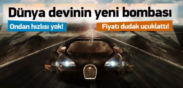 Yeni Bugatti göz kamaştırdı!