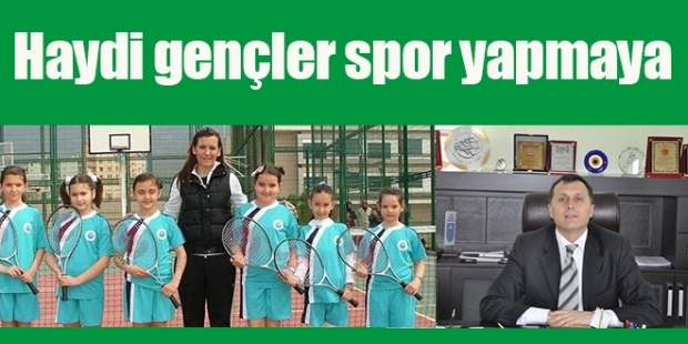 Haydi gençler spor yapmaya