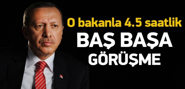 Cumhurbaşkanıyla 4.5 saat özel görüşme