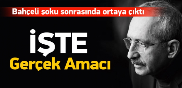 İşte CHP'nin gerçek amacı