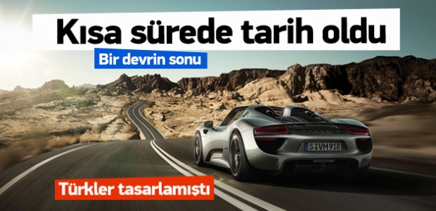 Porsche 918 Spyder son kez üretildi