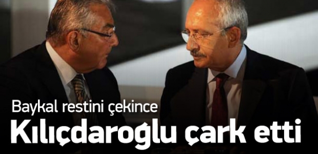 Baykal rest çekti, Kılıçdaroğlu çark etti