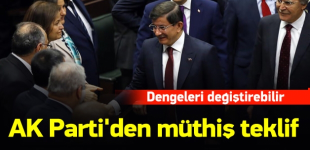 AK Parti'den ''vekil sayısı artırılsın'' teklifi