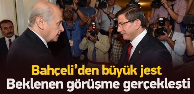 AK Parti MHP görüşmesi başladı