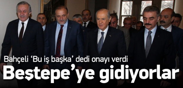 Bahçeli onayı verdi, MHP'liler Beştepe'ye gidiyor