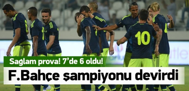 Fenerbahçe şampiyonu devirdi!