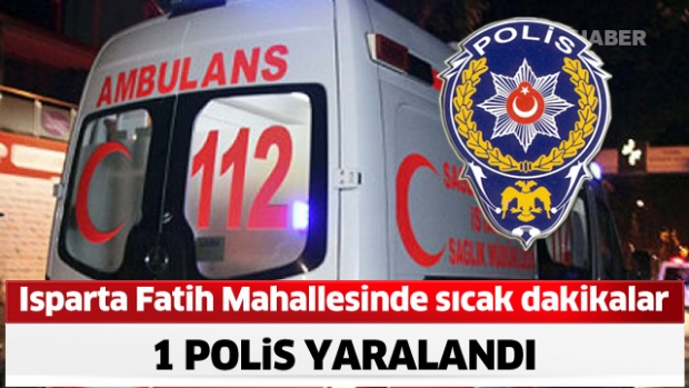 Isparta Zafer mahallesinde Şiddetli kavga Çıktı