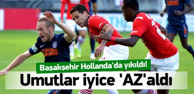 Başakşehir Hollanda'da yıkıldı!