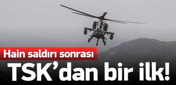 Şırnak'taki hain saldırı sonrası TSK'dan bir ilk