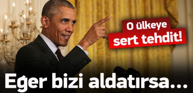 Obama'dan İran'a sert uyarı: Eğer aldatırsa...