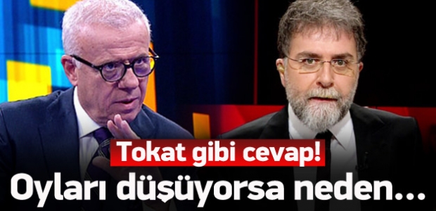 Tokat gibi cevap! 'Oyları düşüyorsa neden...'