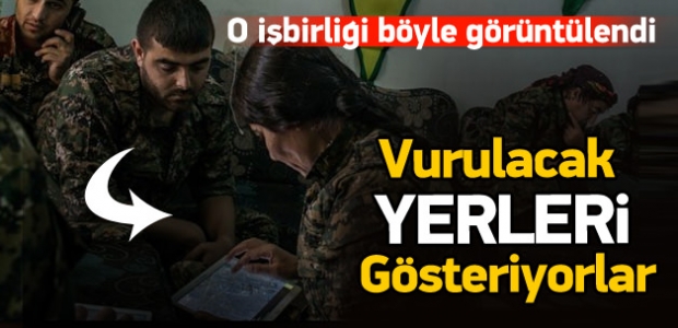 YPG ile ABD arasındaki işbirliği görüntülendi