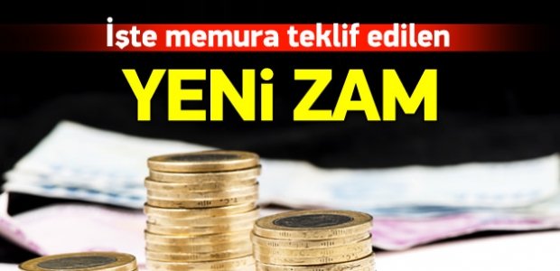 Hükümetten memura yeni zam teklifi