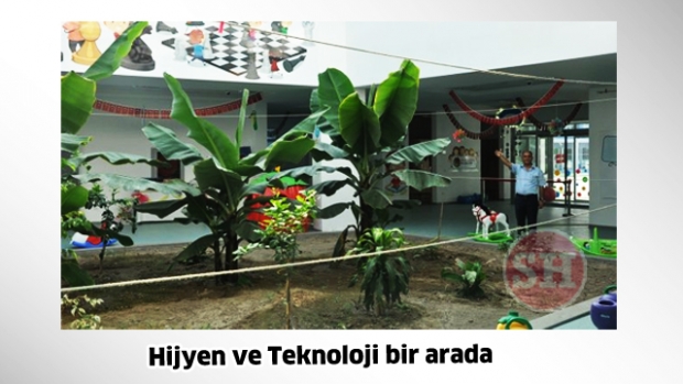 TED Isparta Koleji Yeni Kampüsünde Hijyen ve Teknoloji bir arada