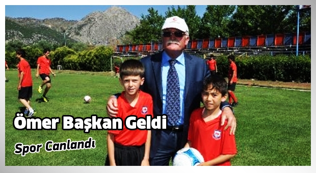 Ömer Başkan geldi, spor turizmi canlandı