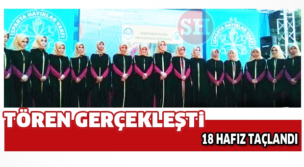 Hayırlar Kız Kuran Kursunda Hafızlık Töreni