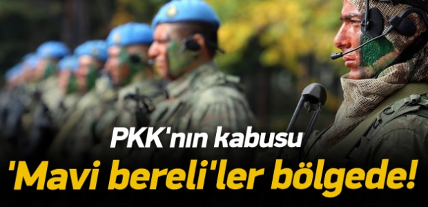 ''Mavi bereli''ler Hakkari'de!