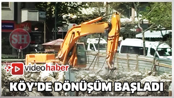 Kentsel dönüşüm  Dönüşümden yararlanan bir köy, 11 ilçenin önüne geçti