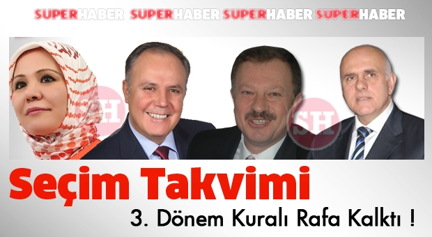 AK PARTİ’de Seçim Takvimi 3 Dönem Kuralı Rafa Kalktı