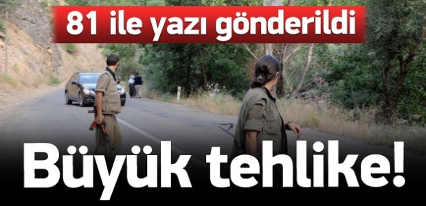 PKK'nın yeni taktiği polisi alarma geçirdi!