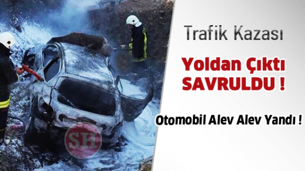 Isparta - Antalya Yolunda Trafik Kazası