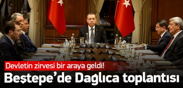 Beştepe Külliyesi'nde Dağlıca zirvesi