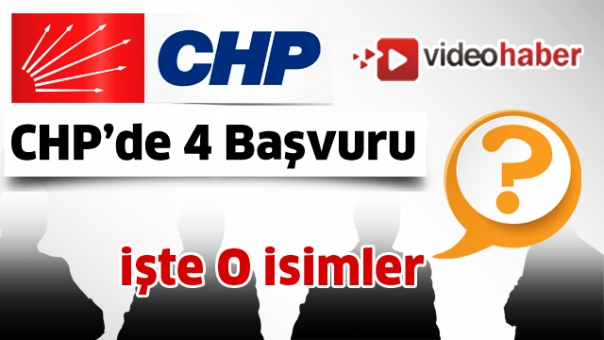 Isparta CHP'de Sadece 4 Aday Adayı Başvurusu 