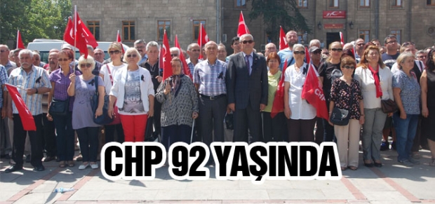 CHP 92 YAŞINDA