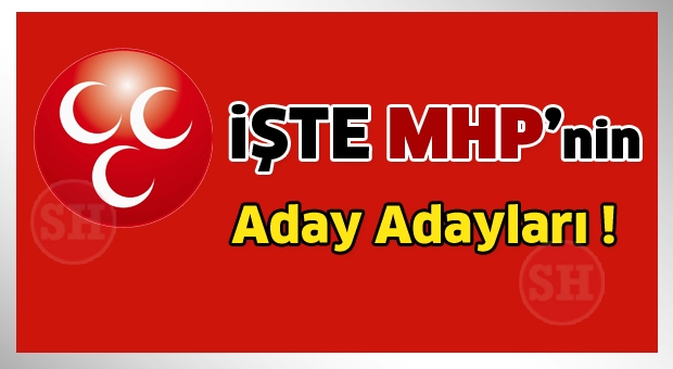 Isparta MHP Aday Adayları Son Liste