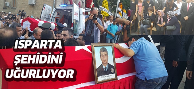 Şehit Polis, Sezgin ULUDAĞ son yolculuğuna uğurlandı